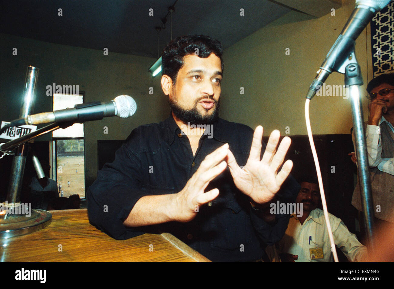 Nikhil Wagle, editor Mahanagar newspaper, Bombay, Mumbai, Maharashtra, India, Asia Stock Photo