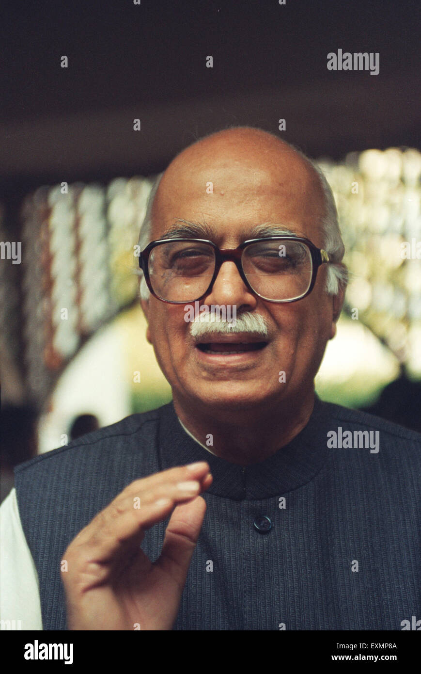 Lal Krishna Advani is an Indian politician and a senior leader of the Bharatiya Janata Party. Stock Photo