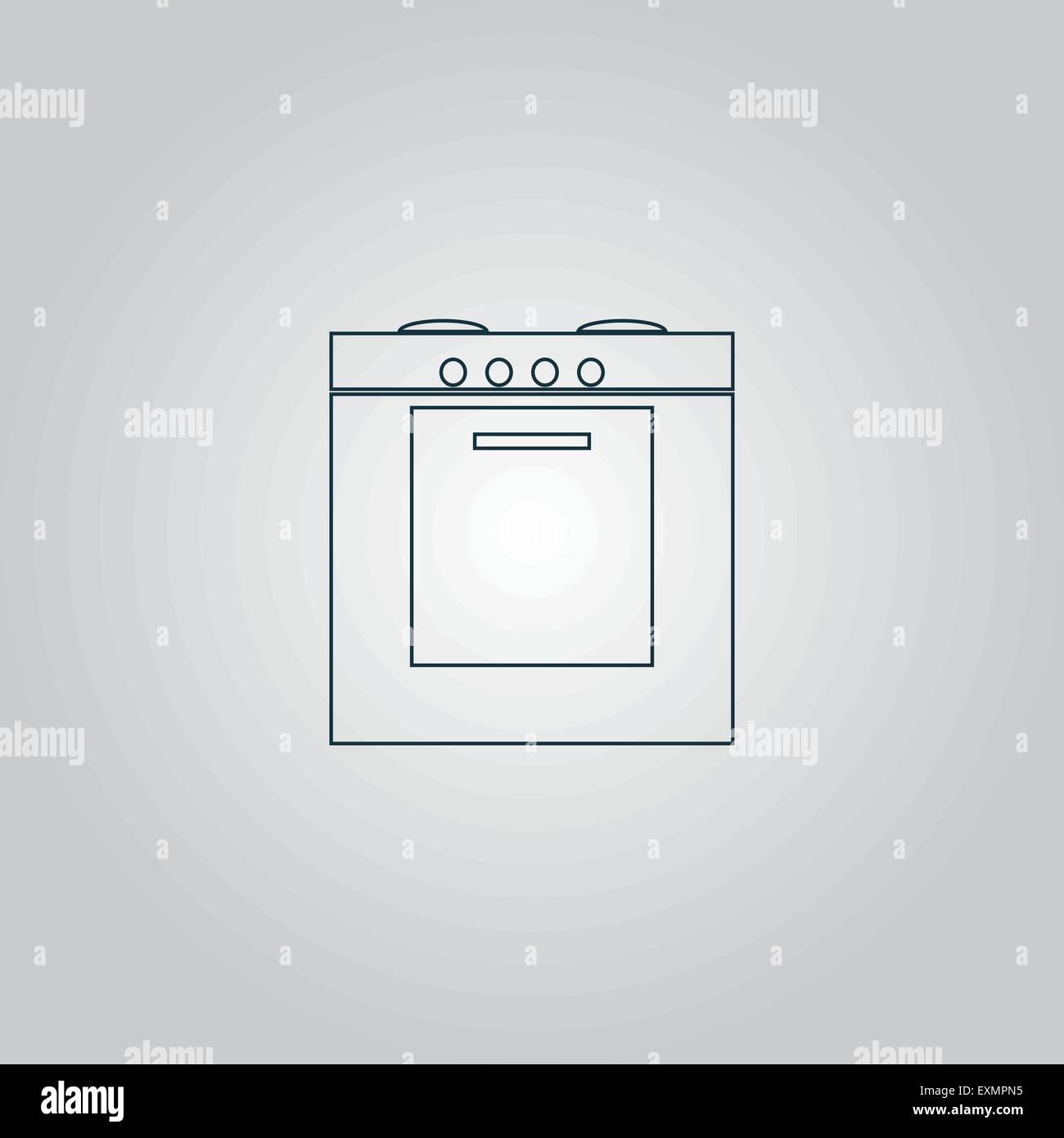 Stove icon, sign and button Stock Vector Image & Art Alamy