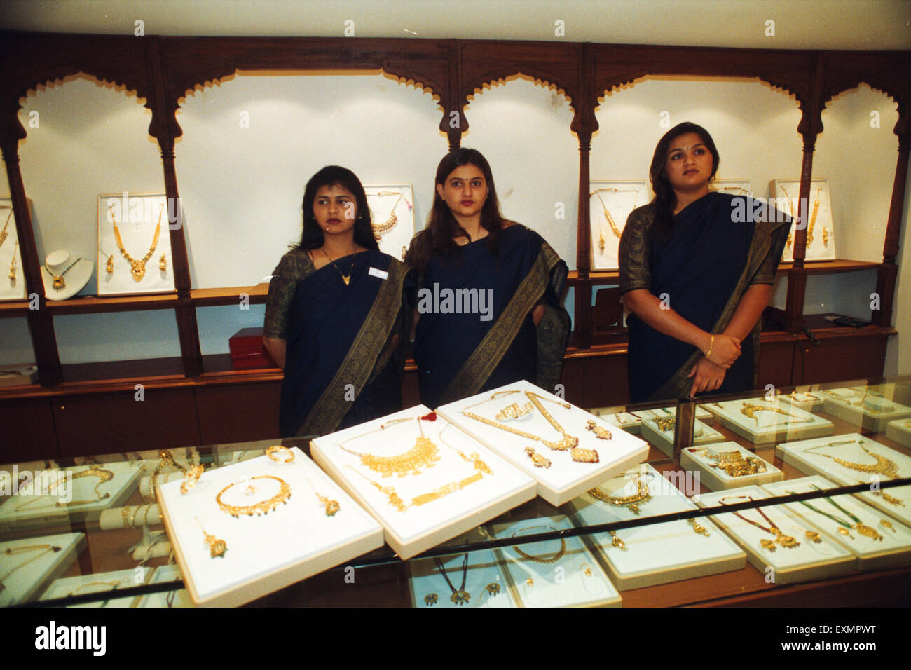 Jewellery shop, Bombay, Mumbai, Maharashtra, India, Asia Stock Photo 
