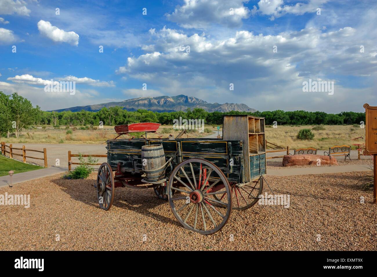 Bain Chuckwagon [Sandia Mountains] "Santa Ana Pueblo" "New Mexico" USA