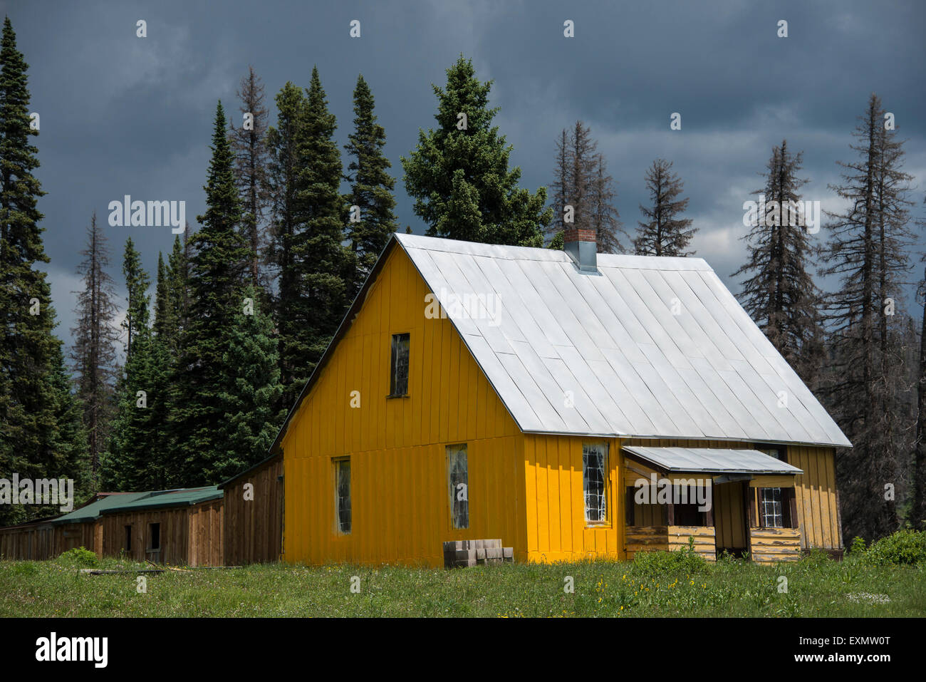 Car inspector's house, Cumbres Pass, Cumbres & Toltec Scenic Railroad