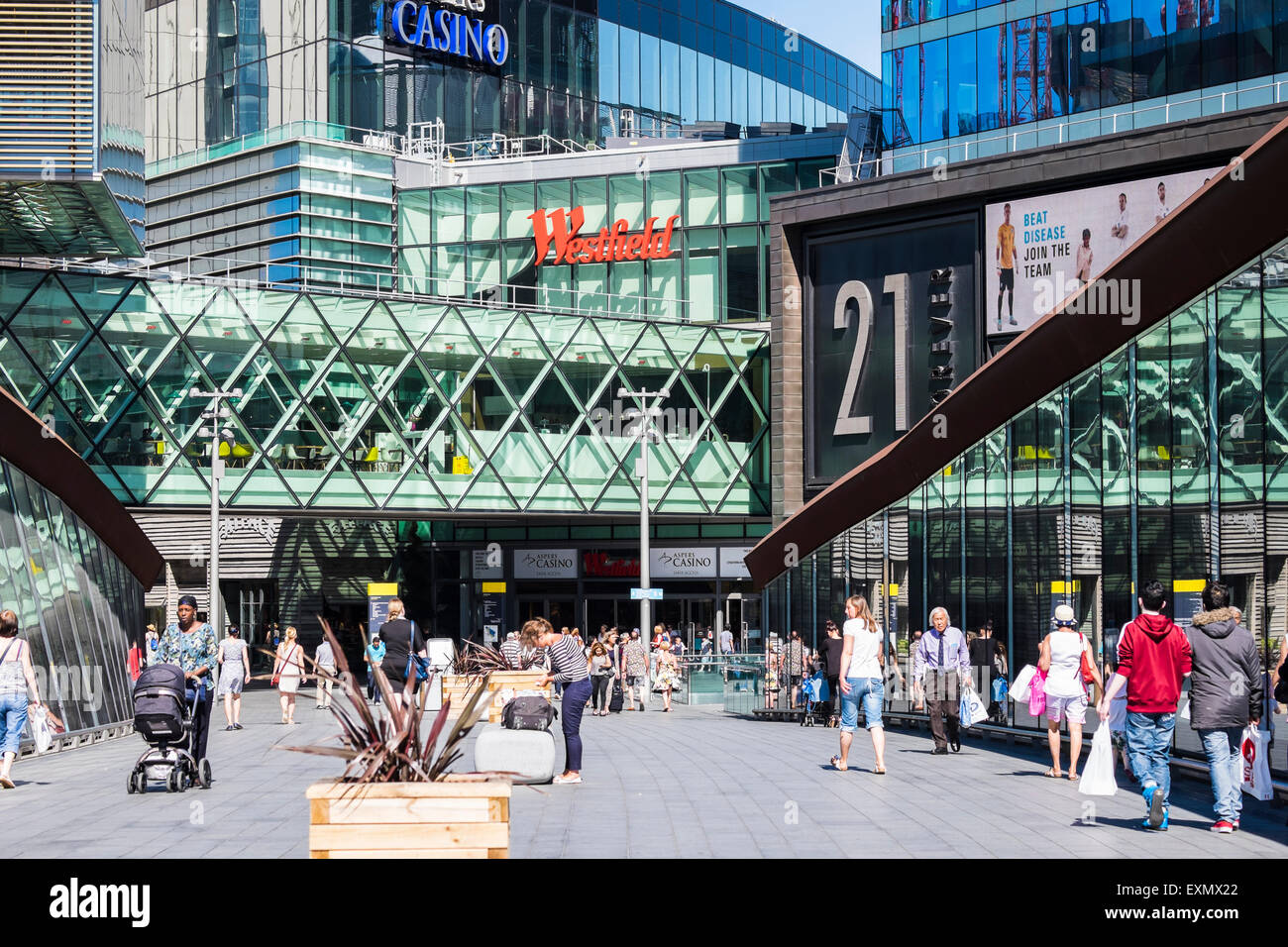 Westfield White City and Westfield Stratford