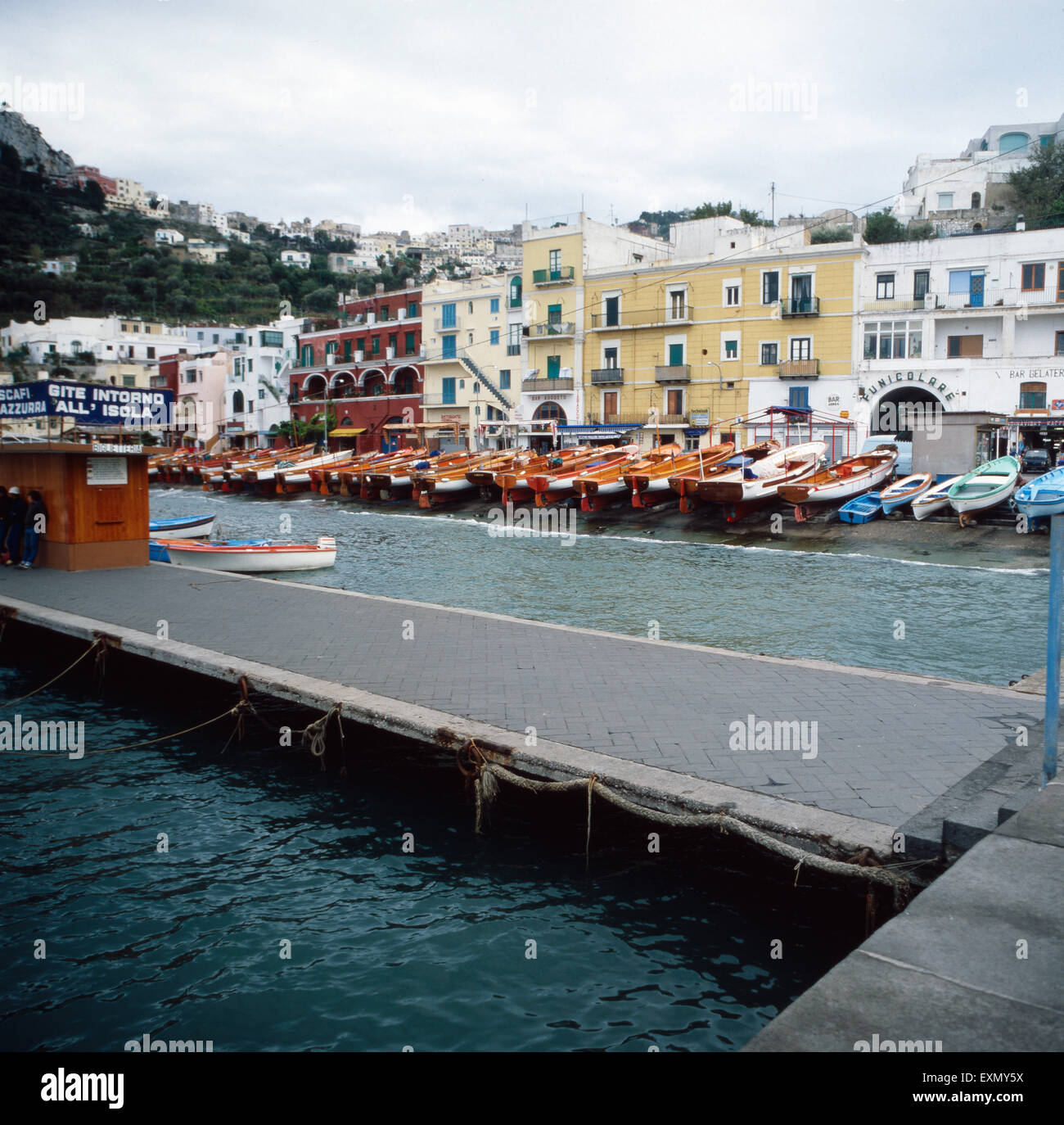 Reise nach Italien 1980er Jahre. Journey to Italy 1980s Stock Photo Alamy