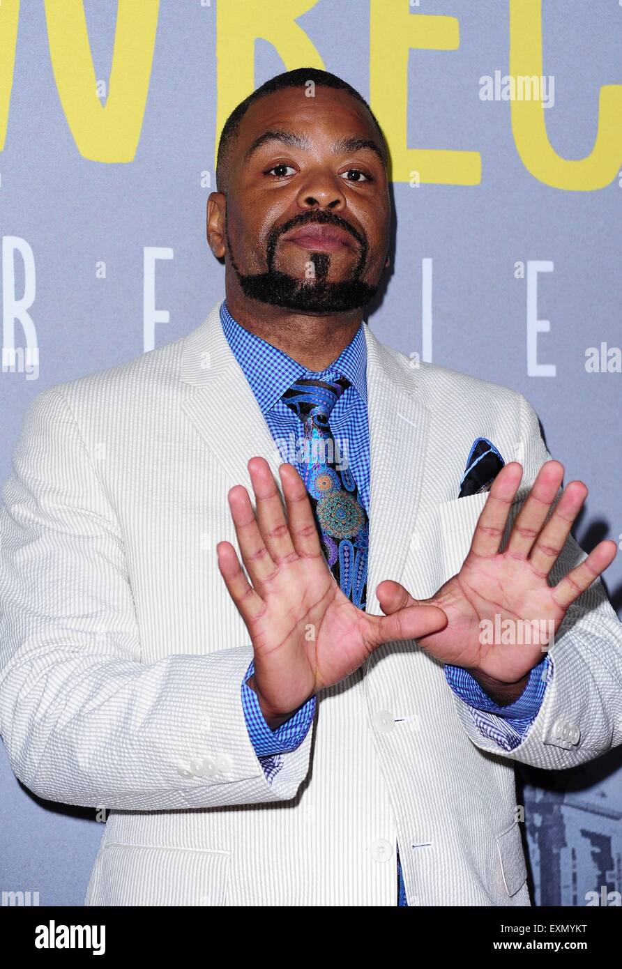 New York, NY, USA. 14th July, 2015. Method Man at arrivals for TRAINWRECK World Premiere, Alice Tully Hall at Lincoln Center, New York, NY July 14, 2015. Credit:  Gregorio T. Binuya/Everett Collection/Alamy Live News Stock Photo