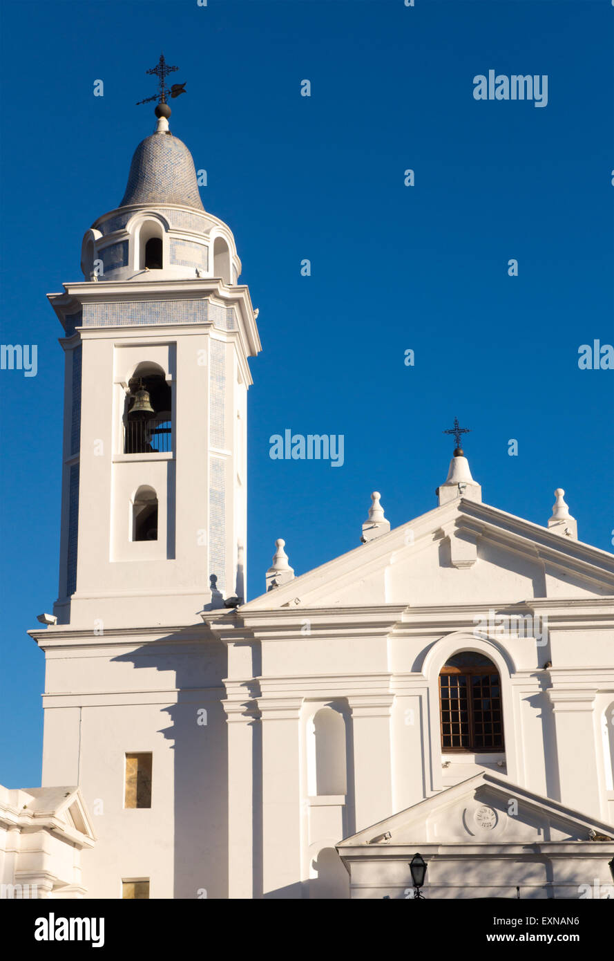 Church at the Recoleta cementary in Buenos Aires Stock Photo