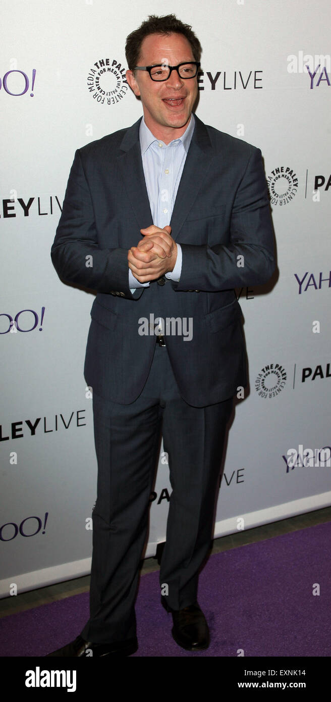 The Paley Center for Media presents the cast of Scandal - Arrivals  Featuring: Joshua Malina Where: New York City, New York, United States When: 14 May 2015 Stock Photo