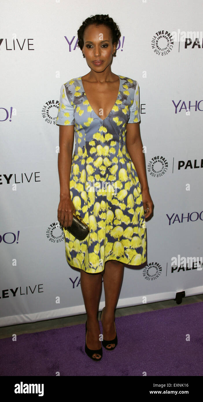 The Paley Center for Media presents the cast of Scandal - Arrivals  Featuring: Kerry Washington Where: New York City, New York, United States When: 14 May 2015 Stock Photo