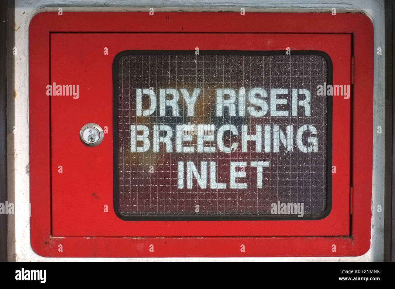 Fire Hose Cabinet In Red Color Stock Photo 85299807 Alamy