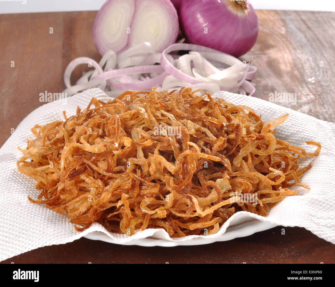 Crispy fried onions hi-res stock photography and images - Alamy