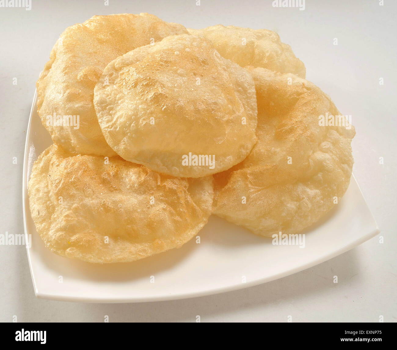 Poori Stock Photo