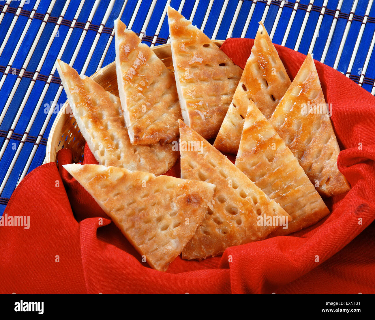 Sheermal (Pakistani and Indian flat bread Stock Photo Alamy