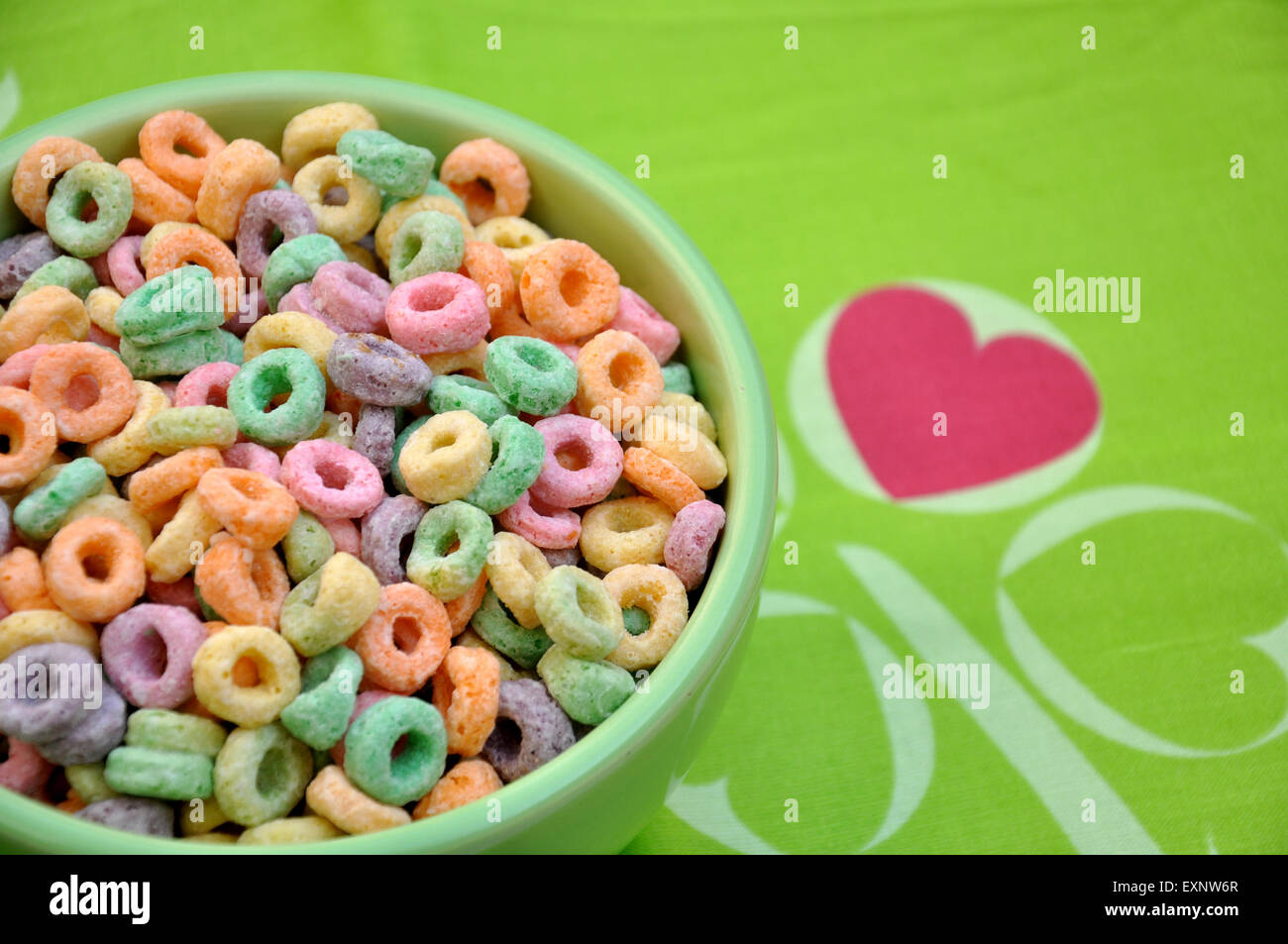 Fruity Loops Cereal Stock Photo Alamy