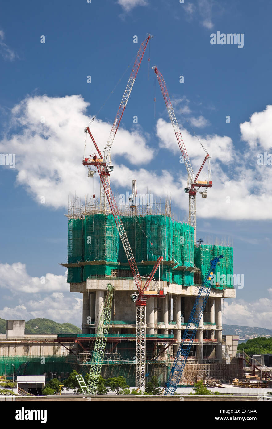 Building construction Stock Photo