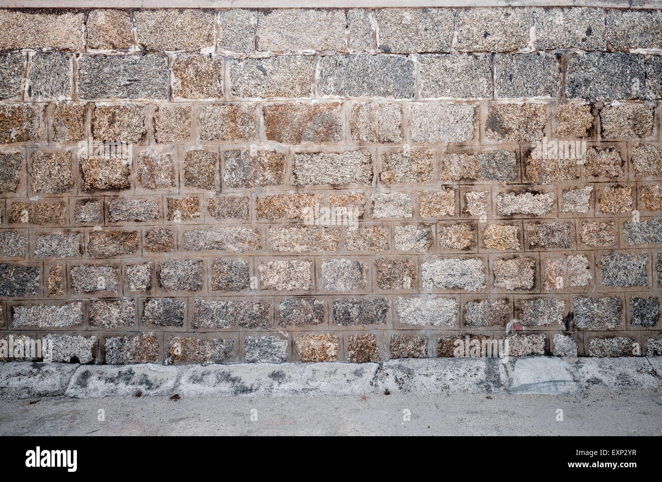 Abstract grunge interior background with rough stone wall Stock Photo ...