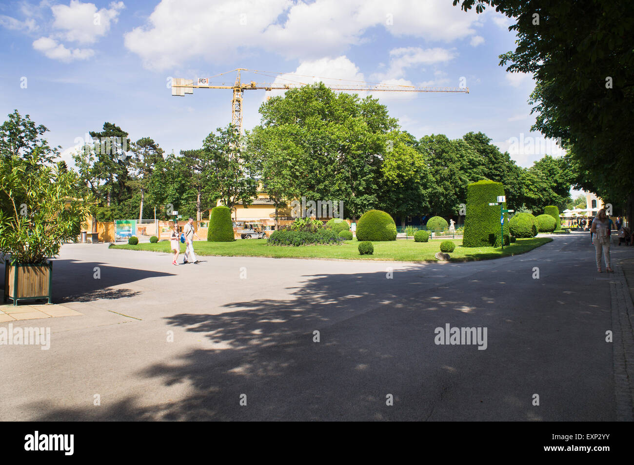 The Vienna Schoenbrunn zoo on Friday, June 26, 2015. (CTK Photo/Libor Sojka) Stock Photo