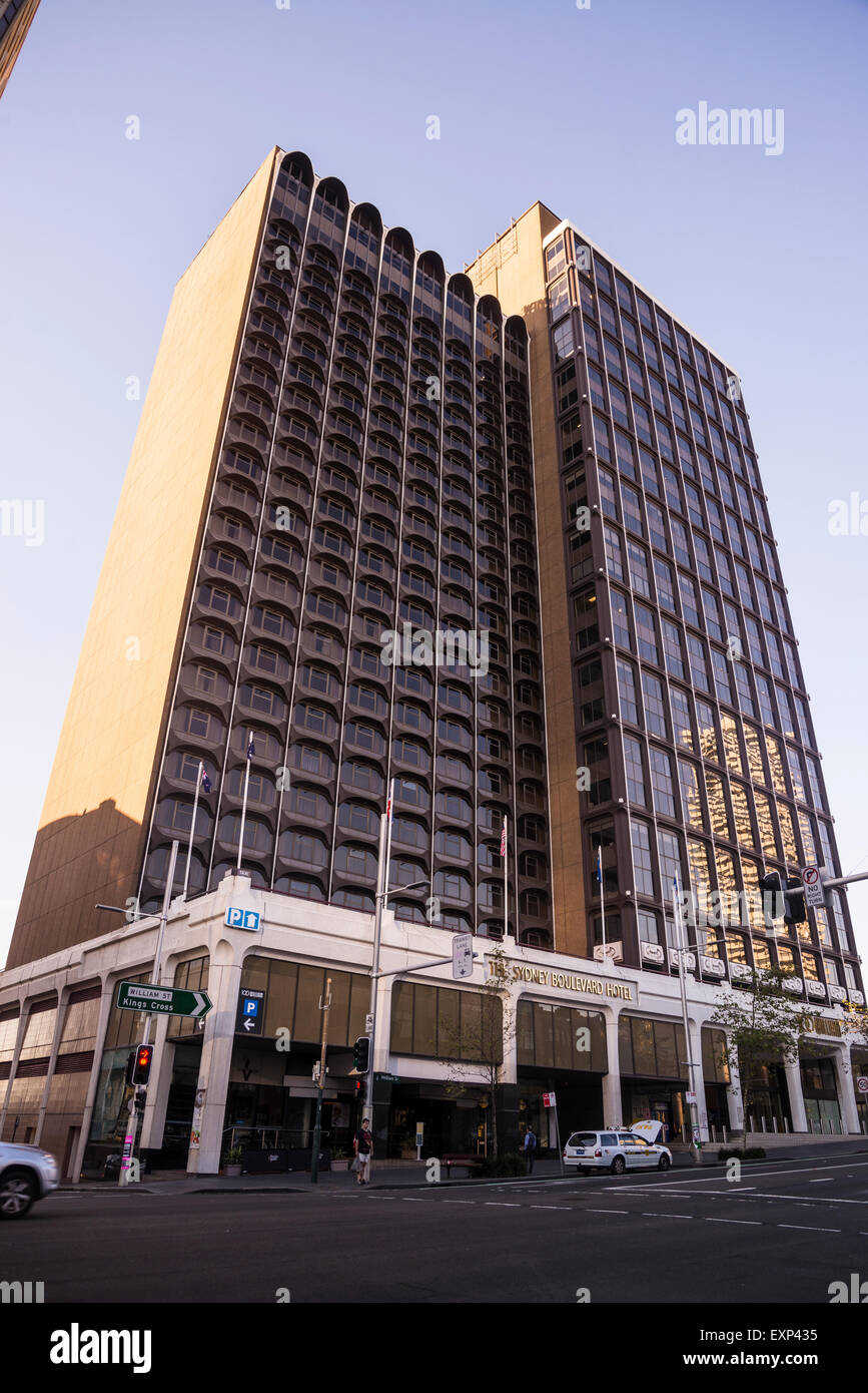 Sydney Boulevard Hotel, William Street, Sydney, Australia Stock Photo