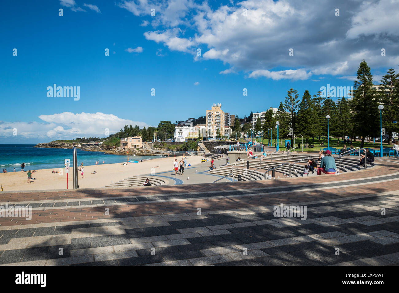 Coogee beach, Sydney, Australia Stock Photo