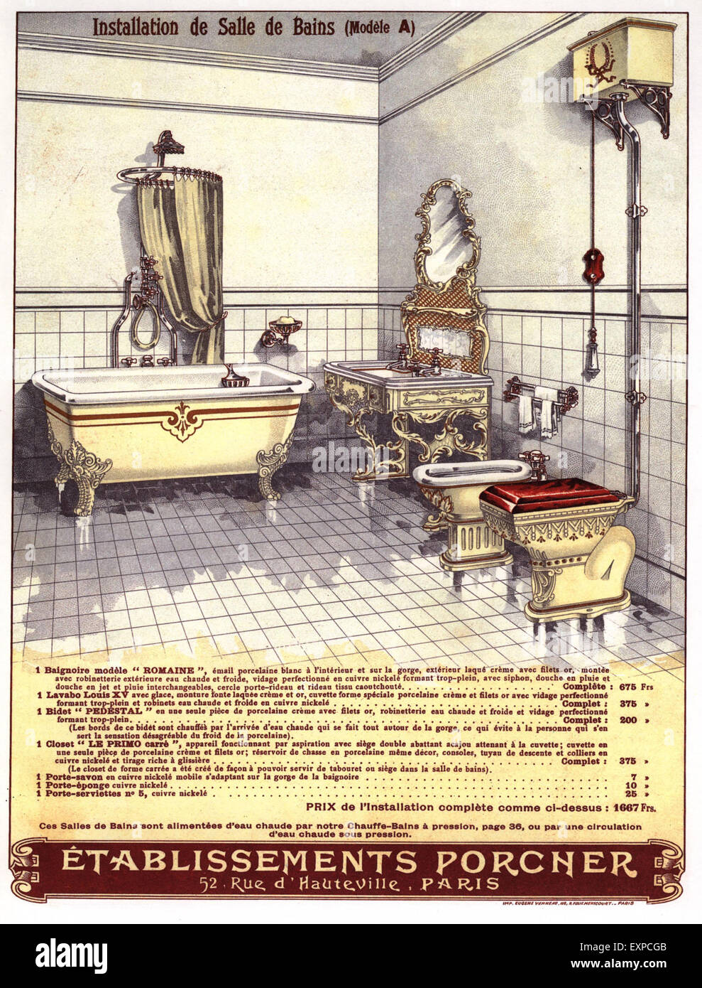 Toilets 1900s hires stock photography and images Alamy