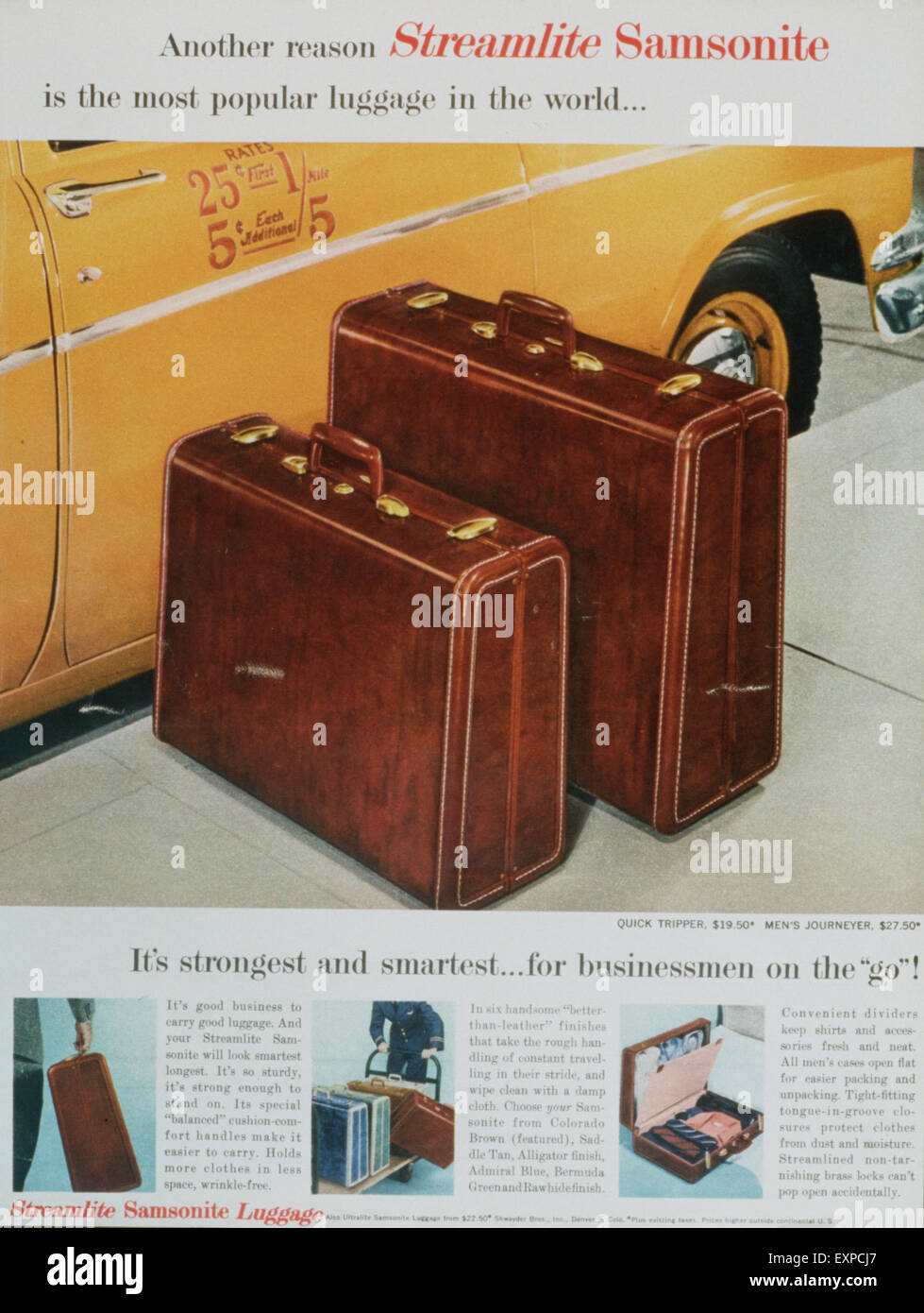 1950 samsonite luggage