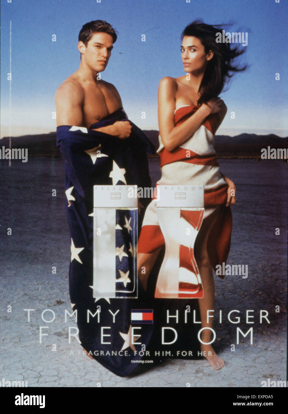 2000s UK Tommy Hilfiger Magazine Advert Stock Photo - Alamy