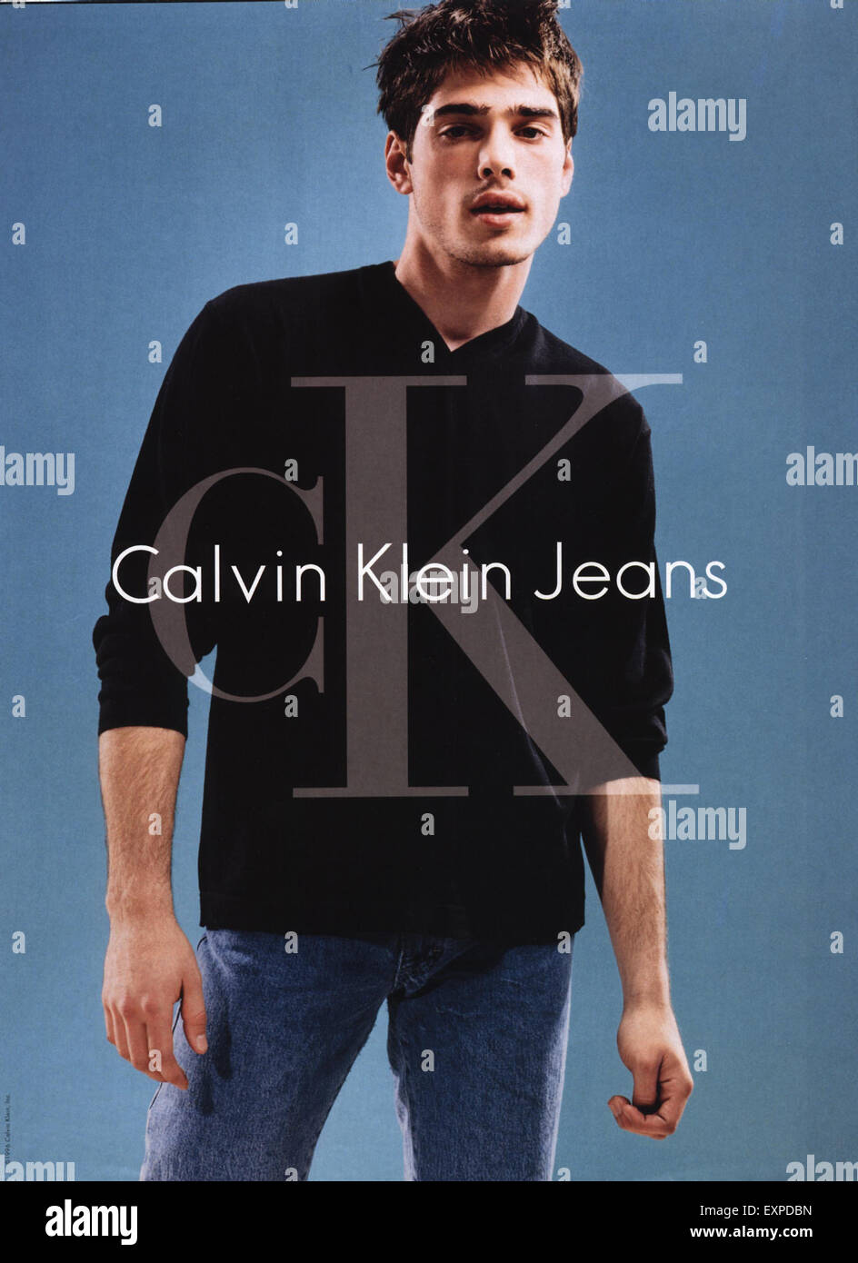 Calvin klein advert hi-res stock photography and images - Alamy