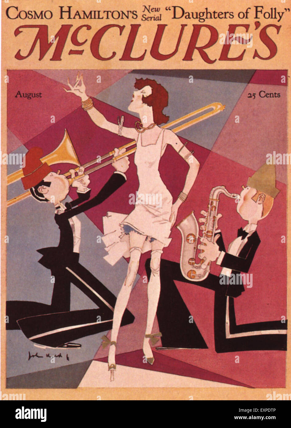 Cover art from the May 1933 edition of Etude magazine featuring two girls  at the piano excited to play scores from the latest edition of the  magazine.