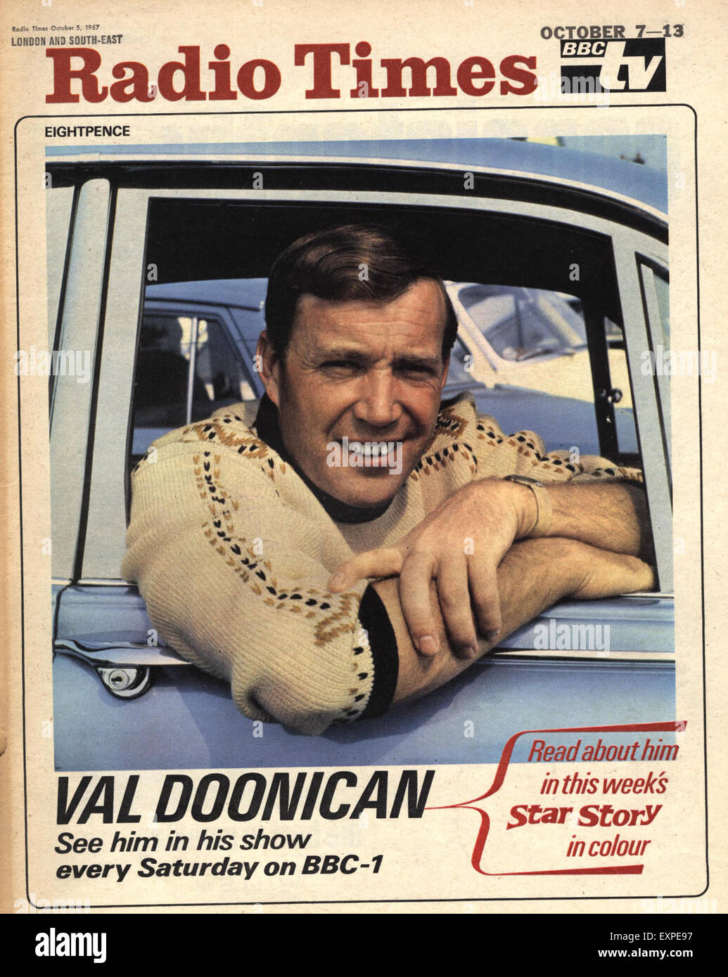 1960s UK Radio Times Magazine Cover Stock Photo Alamy