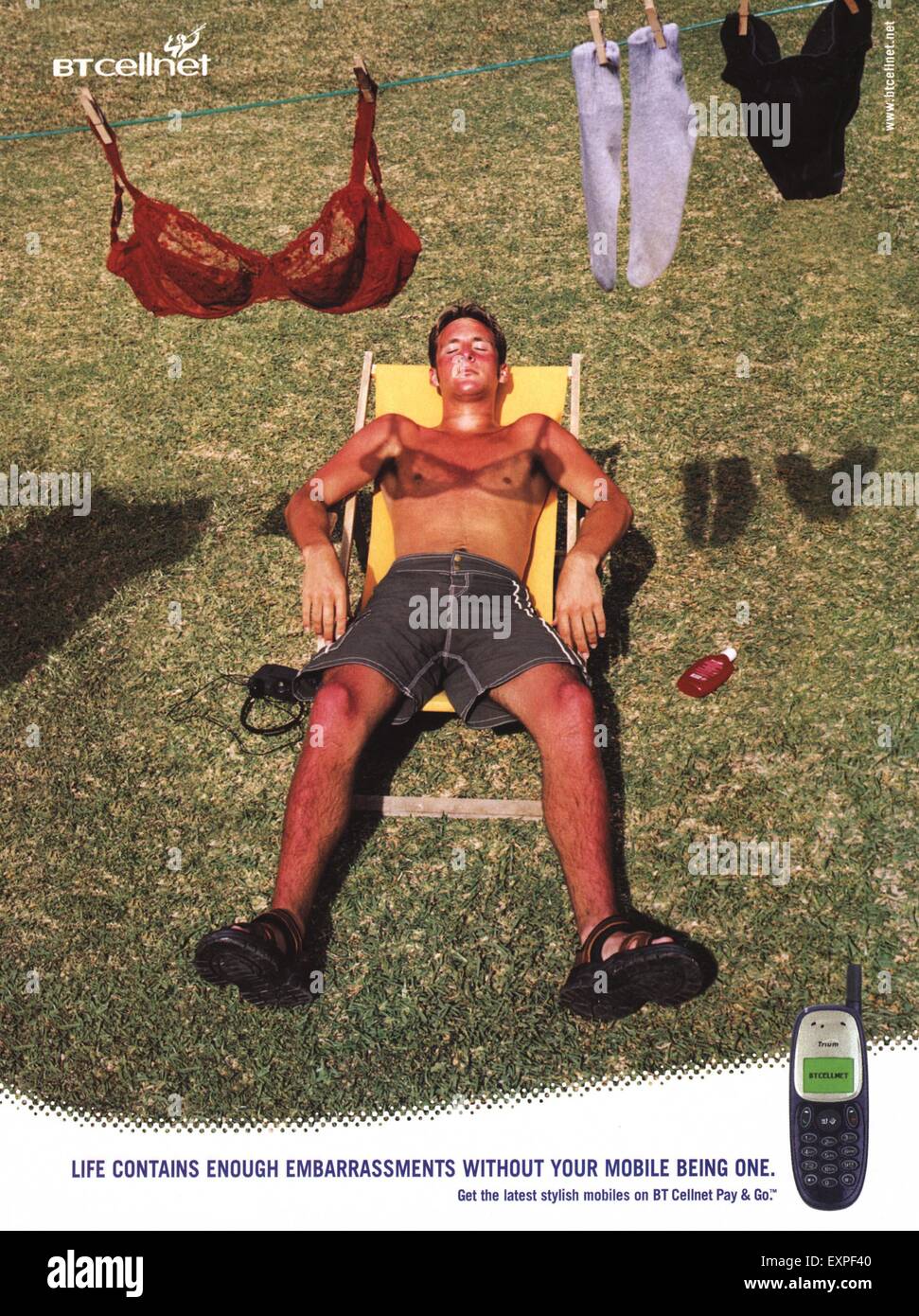 2000s uk bt magazine advert hi-res stock photography and images - Alamy