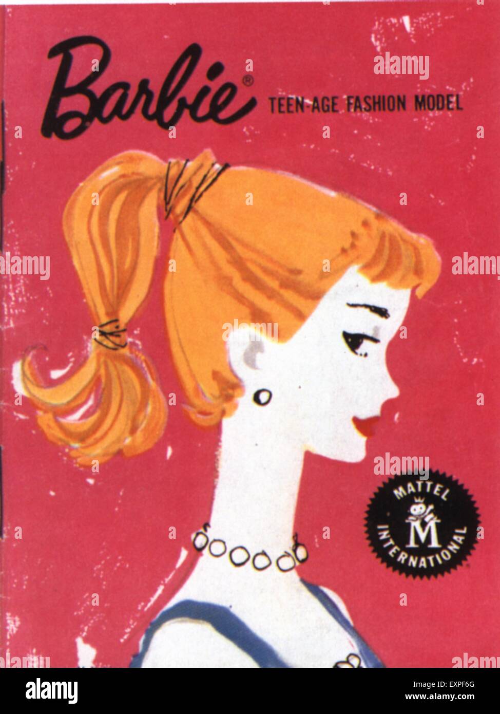 1950s USA Barbie Magazine Cover Stock Photo - Alamy