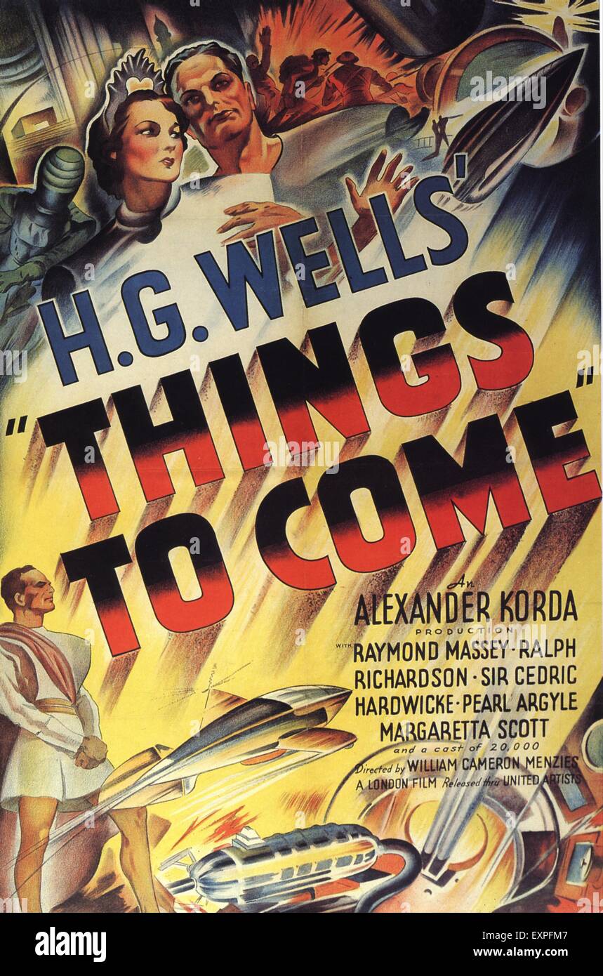 1930s Usa The Shape Of Things To Come Film Poster Stock Photo Alamy 1930s Usa The Shape Of Things To Come Film Poster Stock Photo Alamy