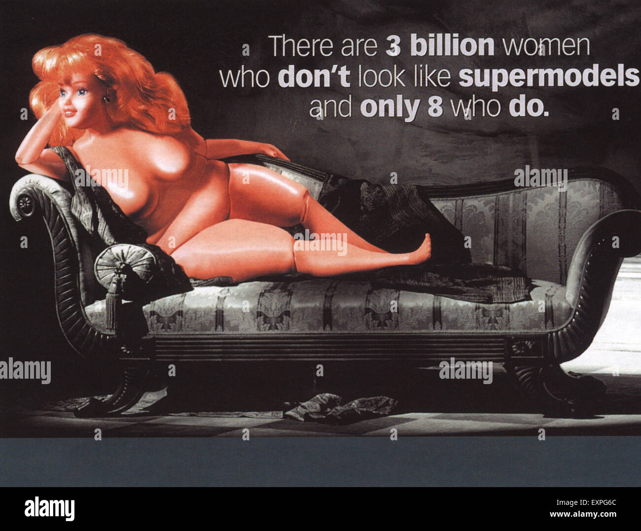 2000s UK The Body Shop Magazine Advert Stock Photo