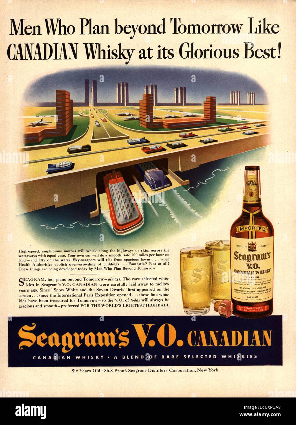 Seagrams whiskey hi-res stock photography and images - Alamy
