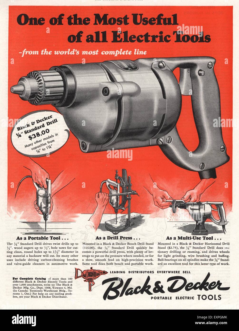 https://c8.alamy.com/comp/EXPGMK/1940s-usa-black-and-decker-magazine-advert-EXPGMK.jpg