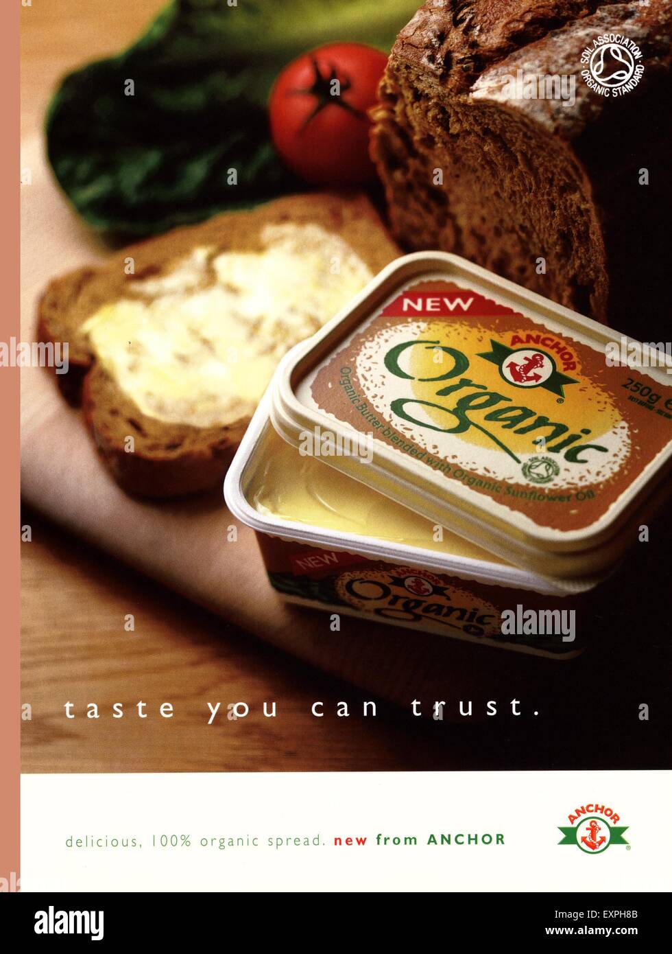 2000s UK Anchor Butter Magazine Advert Stock Photo Alamy