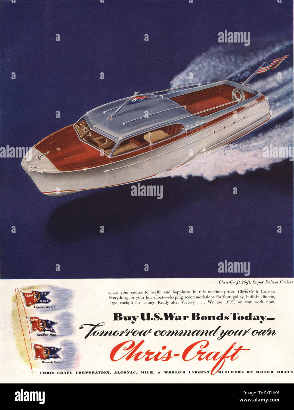 Chris craft hires stock photography and images Alamy