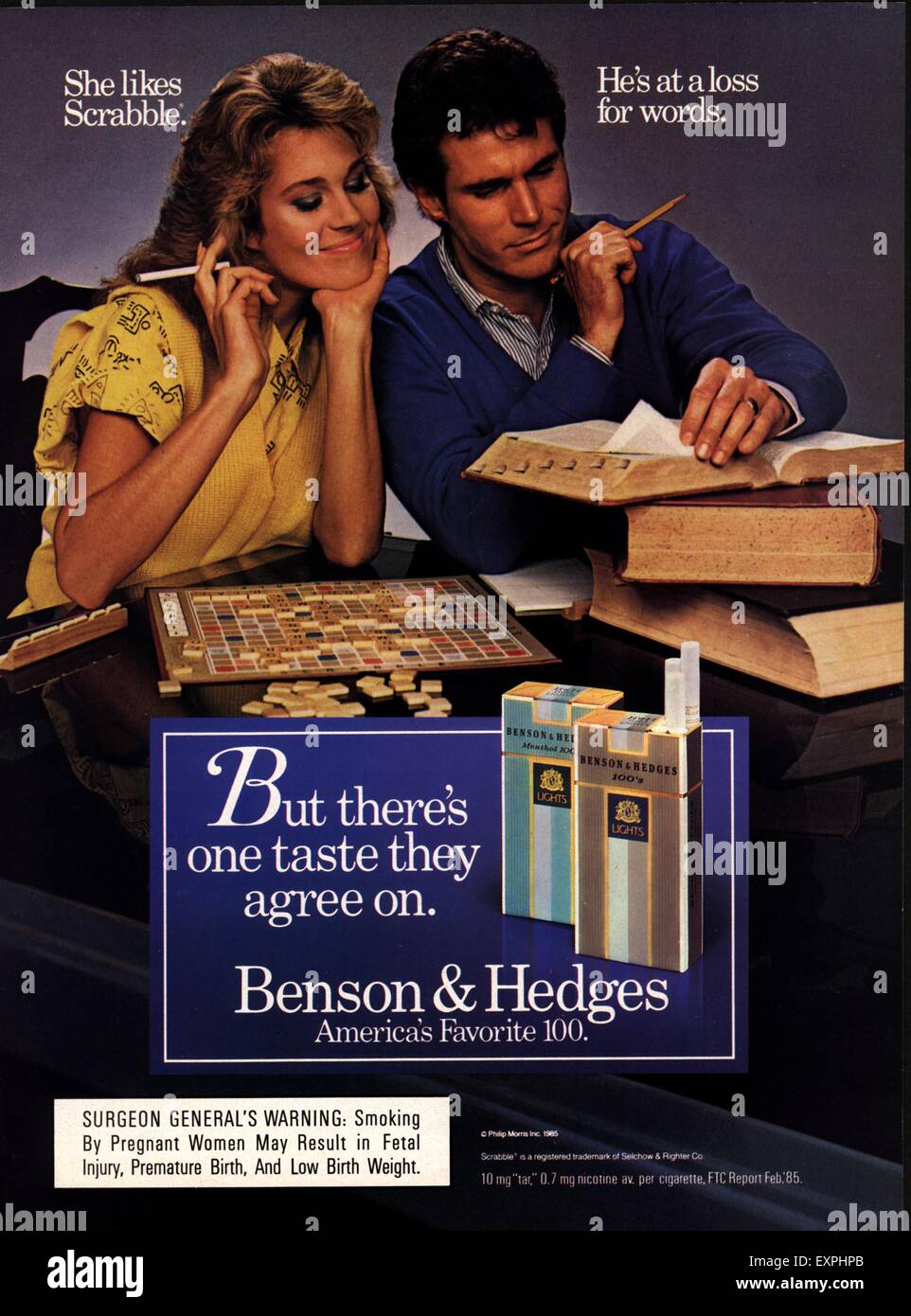 Benson and hedges and advert hires stock photography and images Alamy