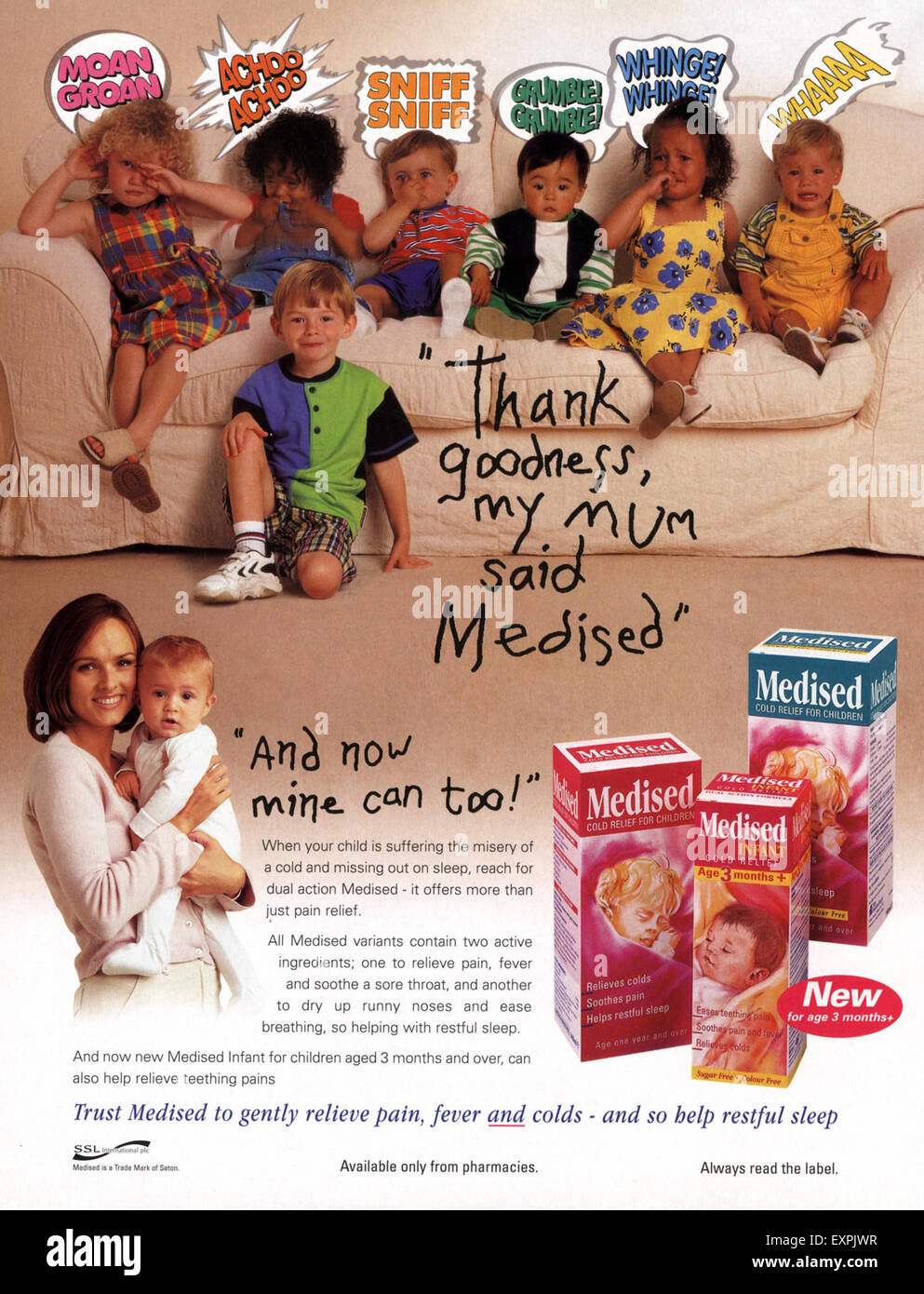 Medicine advert hi-res stock photography and images - Alamy