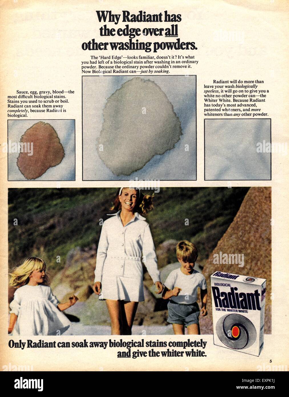 radiant washing powder