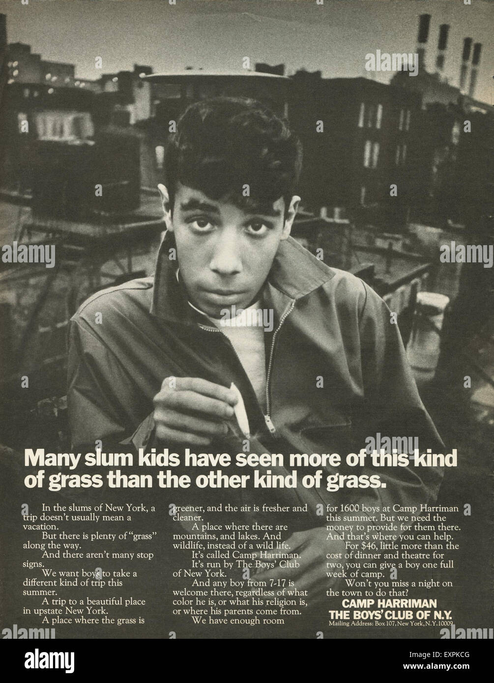 1970s USA Marijuana Addiction Magazine Advert Stock Photo Alamy