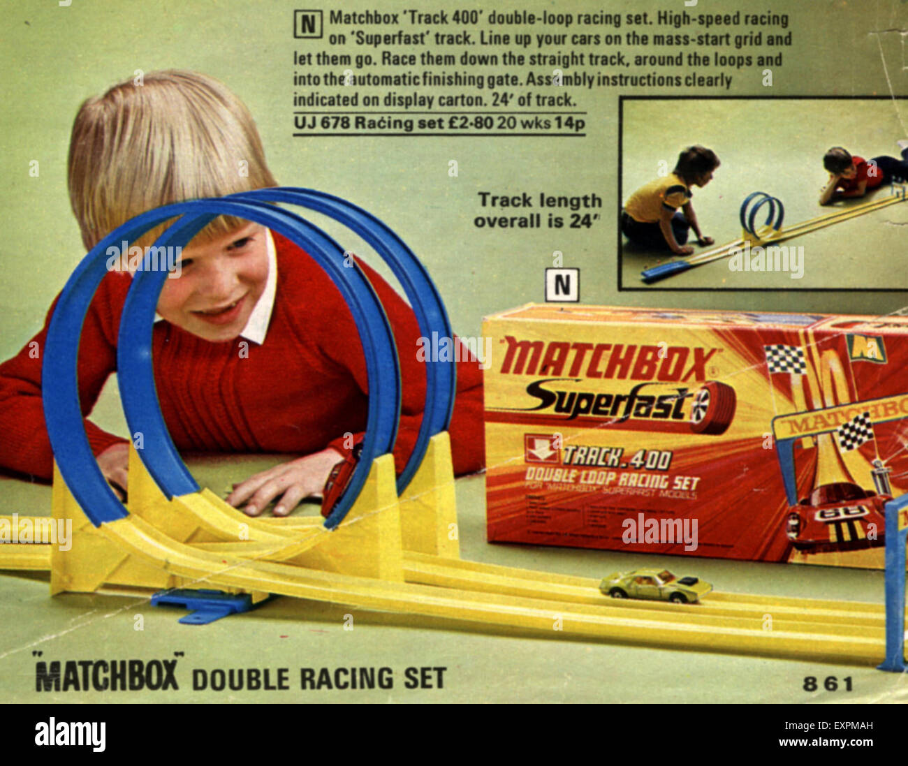 matchbox car track loop