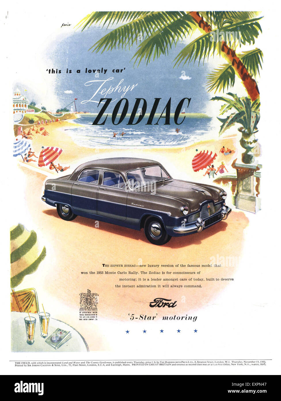 1950s uk ford magazine advert hires stock photography and images Alamy