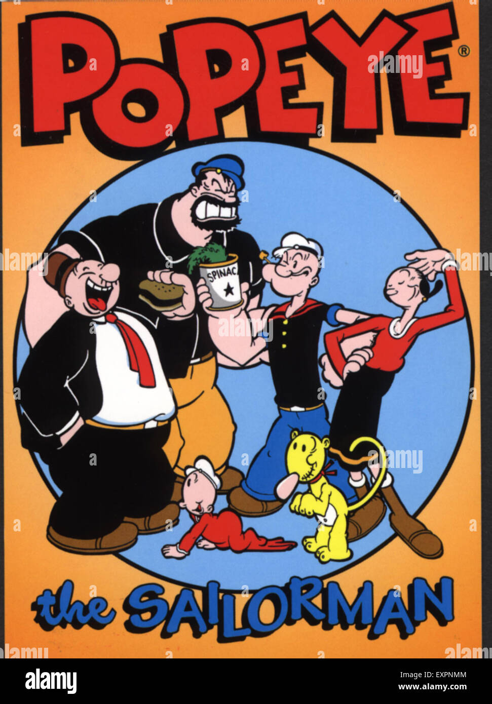 1970s UK Popeye Comic/ Annual Cover Stock Photo - Alamy