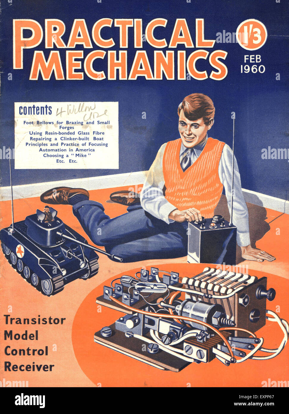 1960s UK Practical Mechanics Magazine Cover Stock Photo Alamy 1960s-uk-practical-mechanics-magazine-cover-stock-photo-alamy