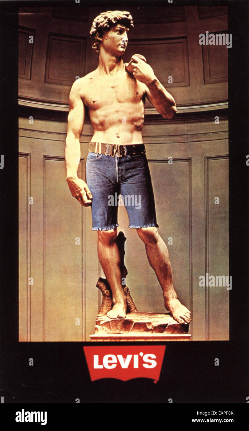1970s advert jeans hi-res stock photography and images - Alamy