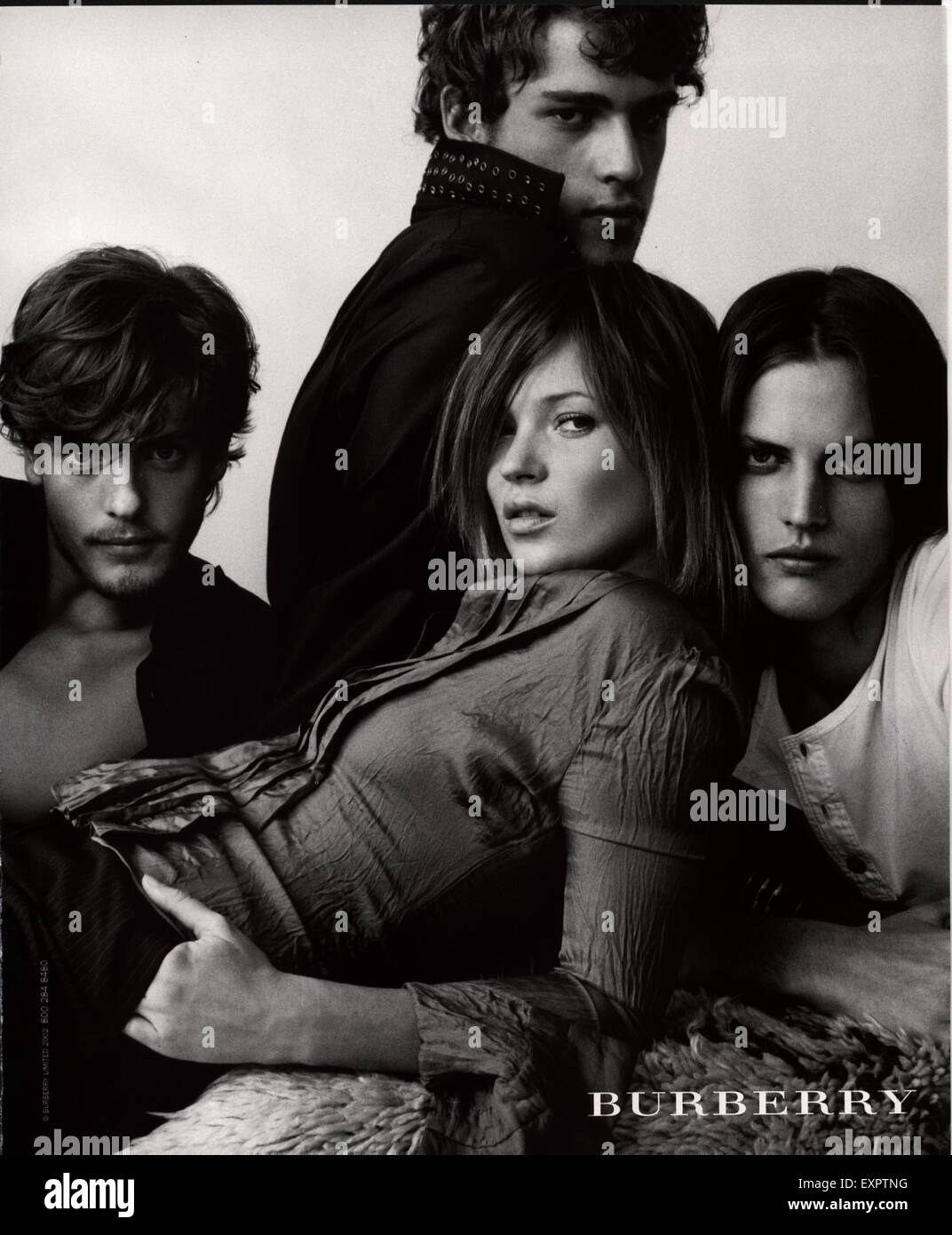 Burberry advert kate moss hi-res stock photography and images - Alamy