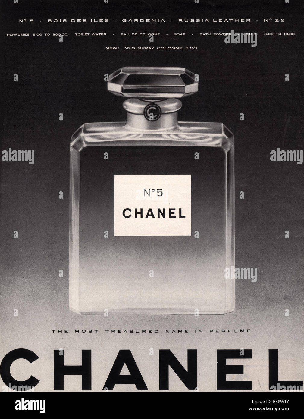 Chanel no5 hi-res stock photography and images - Alamy