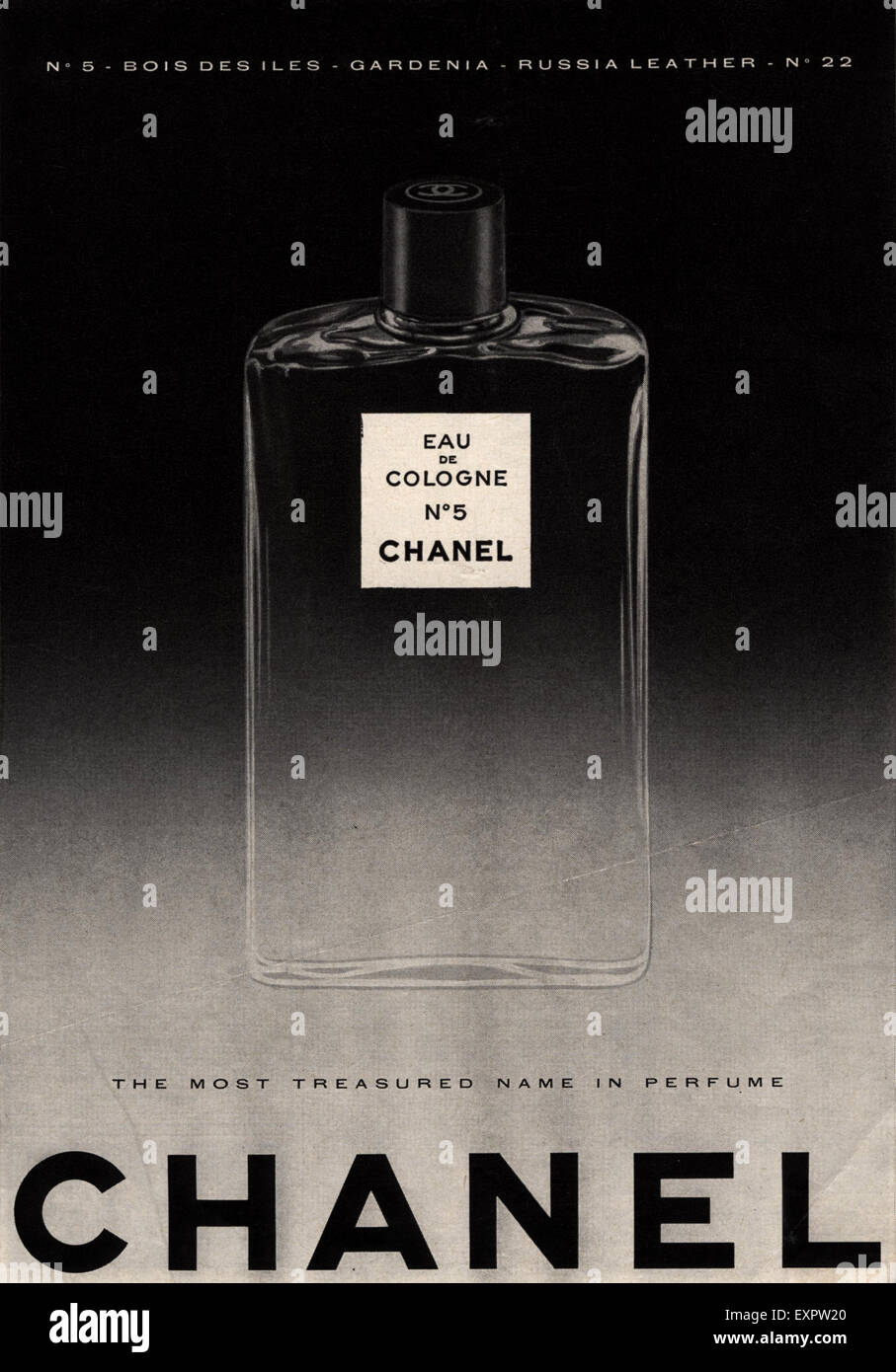 1963 Chanel No 5 New York Women's Perfume Fragrance Magazine