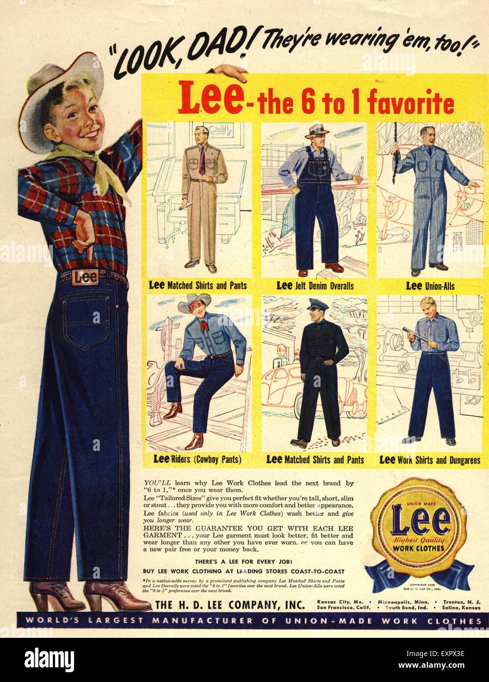 1930's～1940's Lee ADVERTISING SIGN 看板