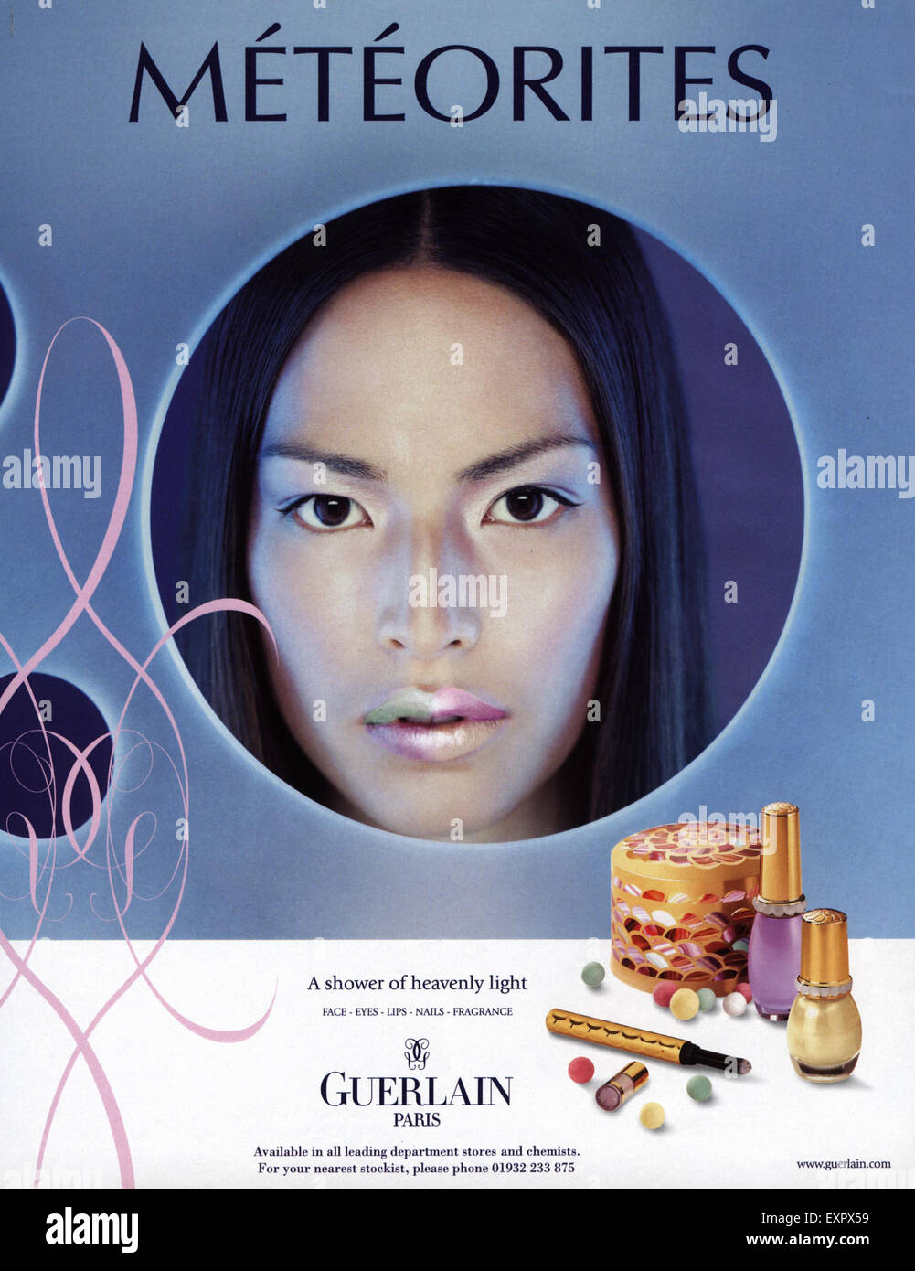 2000s UK Guerlain Magazine Advert Stock Photo Alamy
